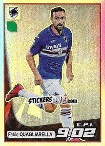 Figurina Fabio Quagliarella (Sampdoria) - Calciatori 2019-2020 - Panini
