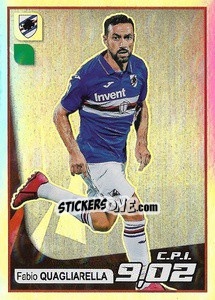 Cromo Fabio Quagliarella (Sampdoria) - Calciatori 2019-2020 - Panini