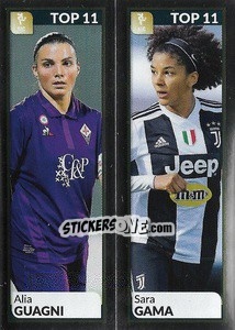 Figurina Alia Guagni / Sara Gama - Calciatori 2019-2020 - Panini