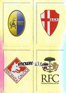 Sticker Scudetto Modena - Padova - Piacenza - Ravenna