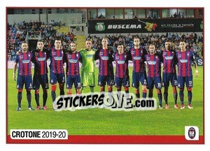 Cromo Squadra Crotone - Calciatori 2019-2020 - Panini