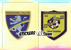 Sticker Scudetto Frosinone - Juve Stabia