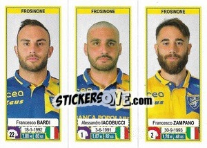 Figurina Francesco Bardi / Alessandro Iacobucci / Francesco Zampano - Calciatori 2019-2020 - Panini