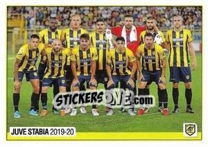 Figurina Squadra Juve Stabia - Calciatori 2019-2020 - Panini