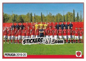 Figurina Squadra Perugia - Calciatori 2019-2020 - Panini