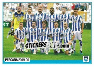 Sticker Squadra Pescara - Calciatori 2019-2020 - Panini