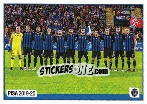 Sticker Squadra Pisa