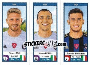 Sticker Stefano Gori / Simone Perilli / Samuele Birindelli - Calciatori 2019-2020 - Panini