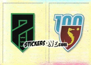 Sticker Scudetto Pordenone - Salernitana - Calciatori 2019-2020 n. 702 - Panini