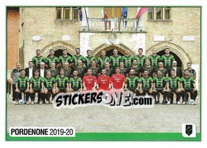 Sticker Squadra Pordenone - Calciatori 2019-2020 - Panini