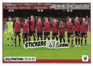 Figurina Squadra Salernitana - Calciatori 2019-2020 - Panini