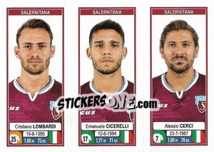 Sticker Cristiano Lombardi / Emanuele Cicerelli / Alessio Cerci - Calciatori 2019-2020 n. 715 - Panini