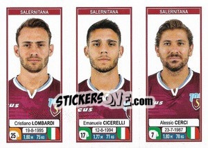 Sticker Cristiano Lombardi / Emanuele Cicerelli / Alessio Cerci