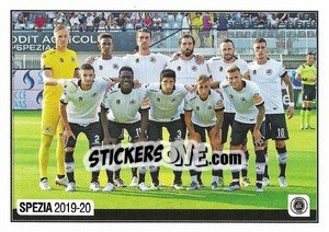 Sticker Squadra Spezia