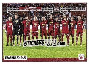 Sticker Squadra Trapani - Calciatori 2019-2020 - Panini
