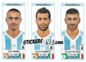 Sticker Mirko Eramo / Andrea Schenetti / Giuseppe De Luca - Calciatori 2019-2020 n. 745 - Panini