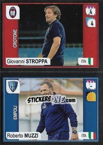 Figurina Stroppa (Crotone) / Muzzi (Empoli) - Calciatori 2019-2020 - Panini