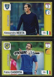 Cromo Nesta (Frosinone) - Caserta (Juve Stabia) - Calciatori 2019-2020 n. 761 - Panini