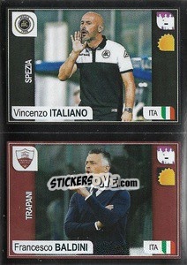 Cromo Italiano (Spezia) - Baldini (Trapani) - Calciatori 2019-2020 - Panini