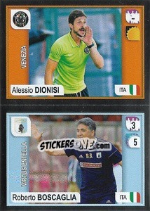 Sticker Dionisi (Venezia) / Boscaglia (Virtus Entella) - Calciatori 2019-2020 n. 766 - Panini