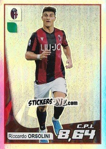 Cromo Riccardo Orsolini (Bologna) - Calciatori 2019-2020 - Panini