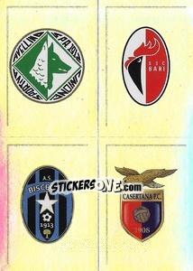 Sticker Scudetto Avellino - Bari - Bisceglie - Casertana - Calciatori 2019-2020 n. 823 - Panini