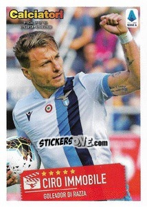 Sticker Ciro Immobile Goleador di razza - Calciatori 2019-2020 n. C2 - Panini