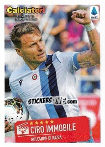 Figurina Ciro Immobile Goleador di razza