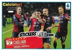 Sticker Cagliari Squadra Sorpresa - Calciatori 2019-2020 n. C8 - Panini