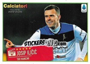 Sticker Josip Ilicic - Tiri mancini - Calciatori 2019-2020 n. C10 - Panini