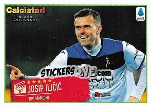 Figurina Josip Ilicic - Tiri mancini - Calciatori 2019-2020 - Panini