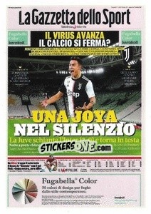 Sticker Figurina C17 - Calciatori 2019-2020 - Panini