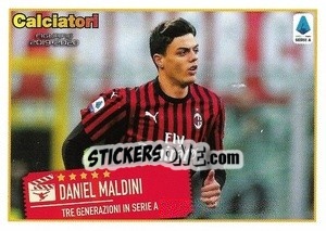 Sticker Daniel Maldini - Calciatori 2019-2020 n. C18 - Panini