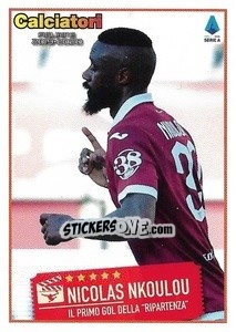Sticker Nicolas Nkoulou - Calciatori 2019-2020 n. C22 - Panini