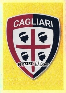 Cromo Scudetto Cagliari - Calciatori 2019-2020 - Panini