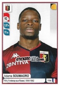 Cromo Adama Soumaoro - Calciatori 2019-2020 - Panini