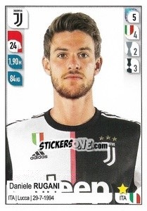 Sticker Daniele Rugani - Calciatori 2019-2020 n. M21 - Panini