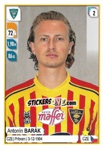 Sticker AntonÍn Barák - Calciatori 2019-2020 - Panini