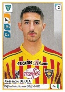 Figurina Alessandro Deiola - Calciatori 2019-2020 - Panini