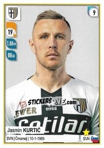 Cromo Jasmin Kurtić - Calciatori 2019-2020 - Panini