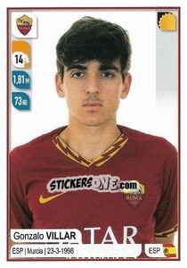 Figurina Gonzalo Villar - Calciatori 2019-2020 - Panini