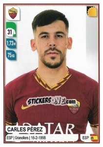 Figurina Carles Pérez - Calciatori 2019-2020 - Panini