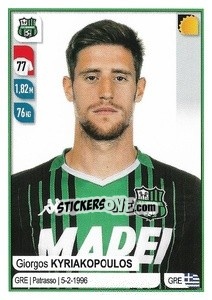 Figurina Giorgos Kyriakopoulos - Calciatori 2019-2020 - Panini