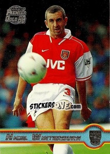 Sticker Nigel Winterburn - Premier Gold 1997-1998 n. 7 - Merlin