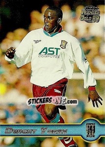 Sticker Dwight Yorke - Premier Gold 1997-1998 n. 16 - Merlin
