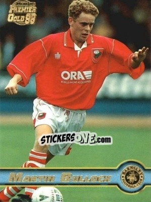 Sticker Martin Bulloc - Premier Gold 1997-1998 n. 17 - Merlin