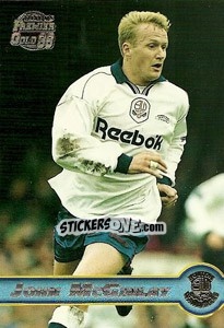 Sticker John McGinlay - Premier Gold 1997-1998 n. 33 - Merlin