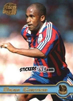 Sticker Dean Gordon - Premier Gold 1997-1998 - Merlin