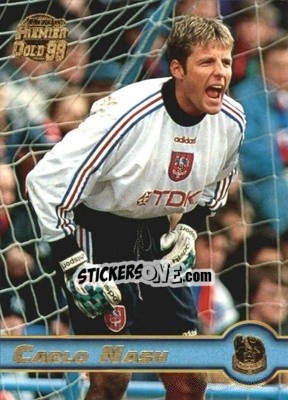 Sticker Carlo Nash - Premier Gold 1997-1998 n. 60 - Merlin