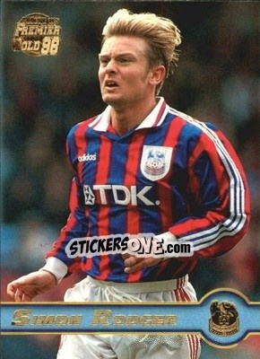 Sticker Simon Rodger - Premier Gold 1997-1998 n. 62 - Merlin